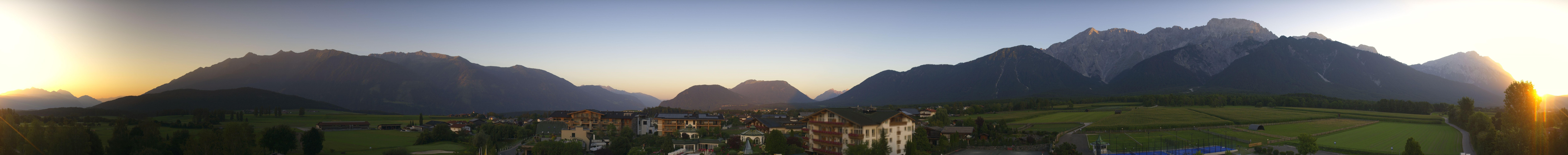 Archiv Foto Webcam Alpenresort Schwarz: Mieminger Plateau