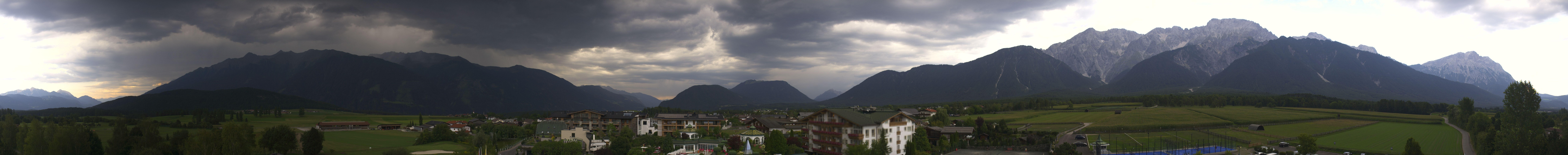 Archiv Foto Webcam Alpenresort Schwarz: Mieminger Plateau
