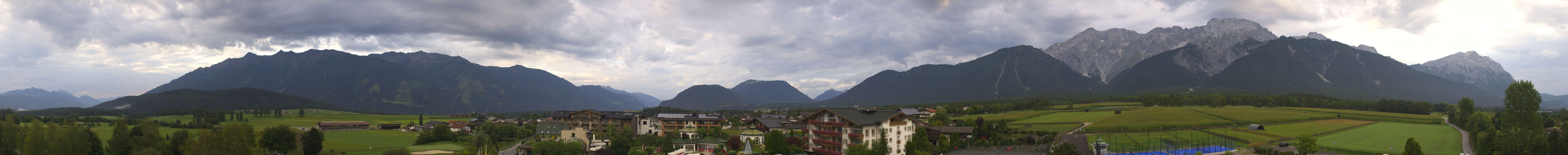 Archived image Webcam Alpenresort Schwarz at Mieming Plateau