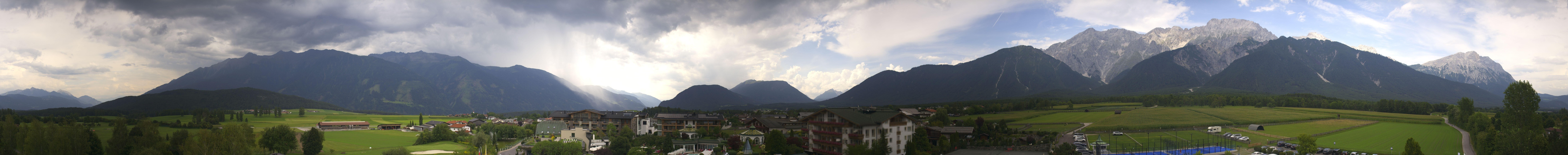 Archived image Webcam Alpenresort Schwarz at Mieming Plateau