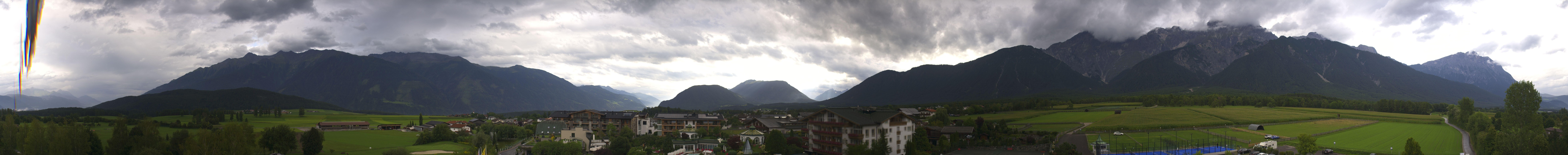 Archiv Foto Webcam Alpenresort Schwarz: Mieminger Plateau