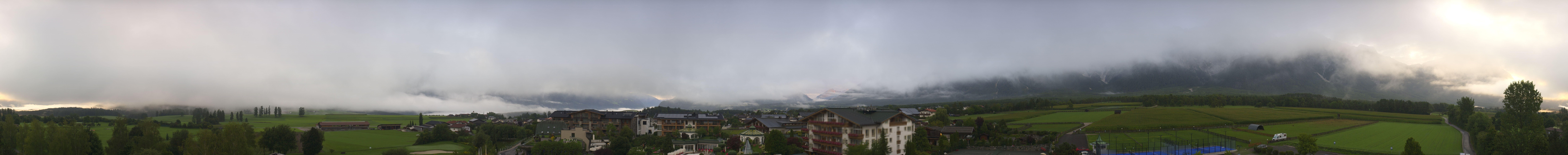 Archiv Foto Webcam Alpenresort Schwarz: Mieminger Plateau