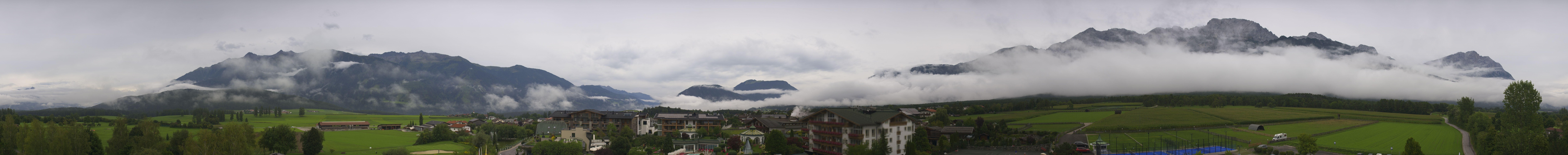 Archiv Foto Webcam Alpenresort Schwarz: Mieminger Plateau