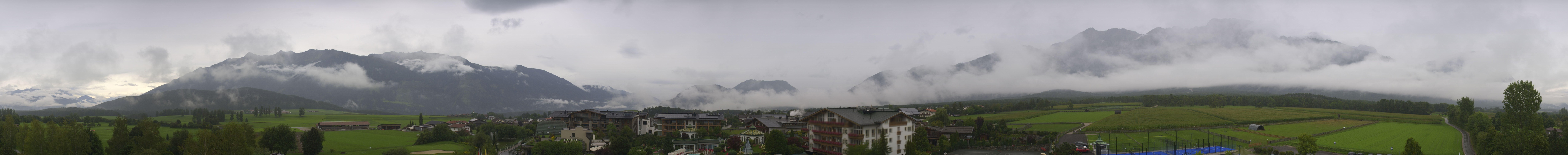 Archiv Foto Webcam Alpenresort Schwarz: Mieminger Plateau