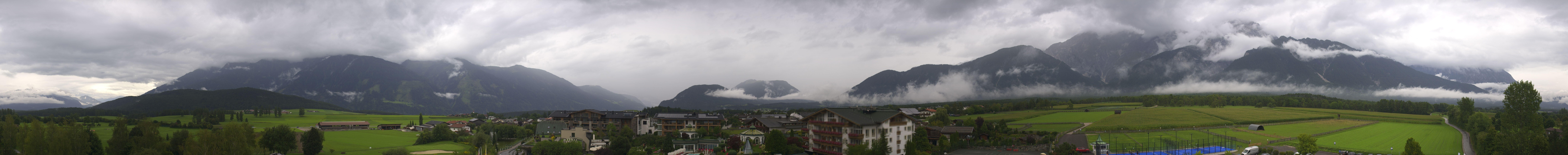 Archiv Foto Webcam Alpenresort Schwarz: Mieminger Plateau