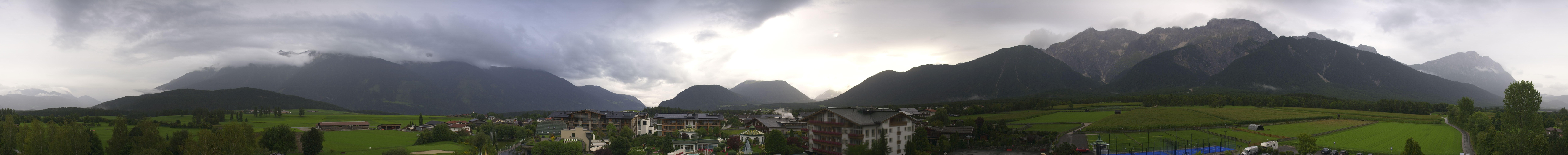 Archiv Foto Webcam Alpenresort Schwarz: Mieminger Plateau
