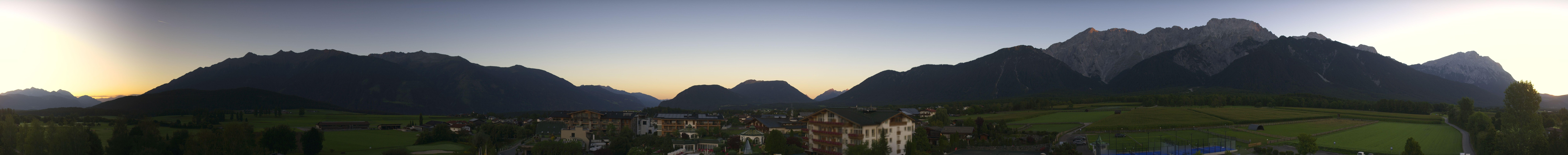 Archiv Foto Webcam Alpenresort Schwarz: Mieminger Plateau