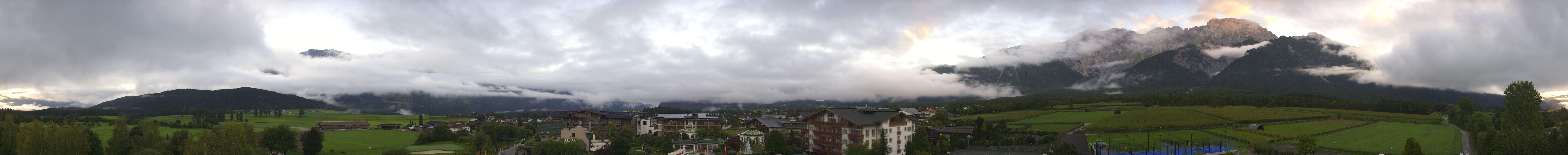 Archiv Foto Webcam Alpenresort Schwarz: Mieminger Plateau