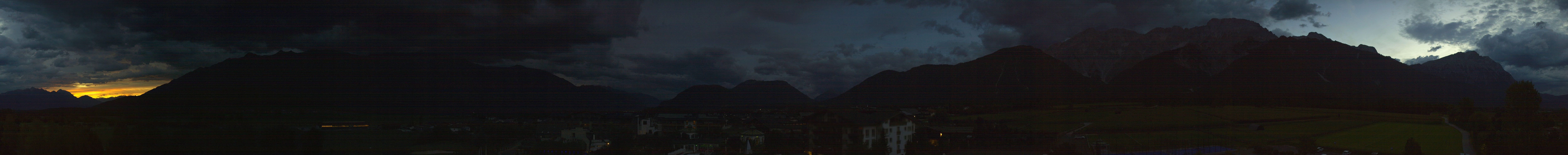 Archiv Foto Webcam Alpenresort Schwarz: Mieminger Plateau