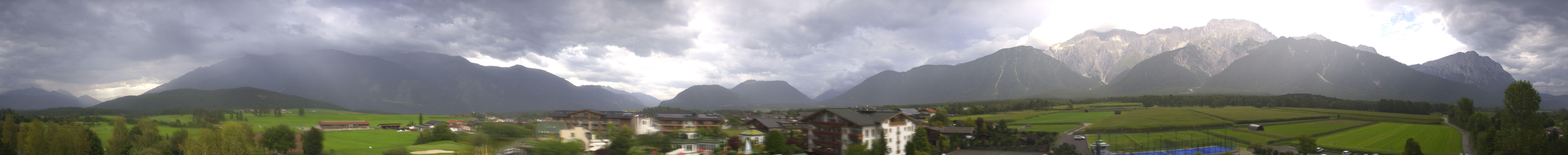 Archiv Foto Webcam Alpenresort Schwarz: Mieminger Plateau