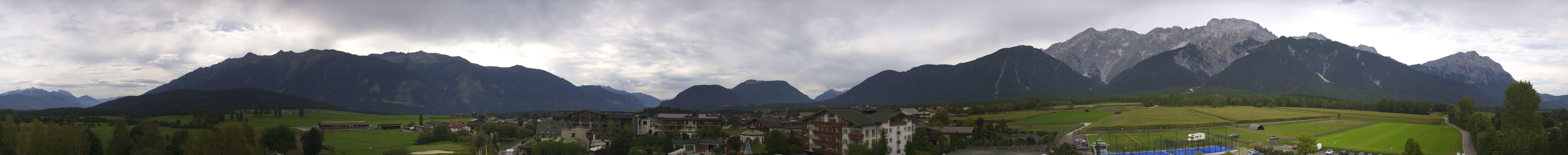 Archiv Foto Webcam Alpenresort Schwarz: Mieminger Plateau