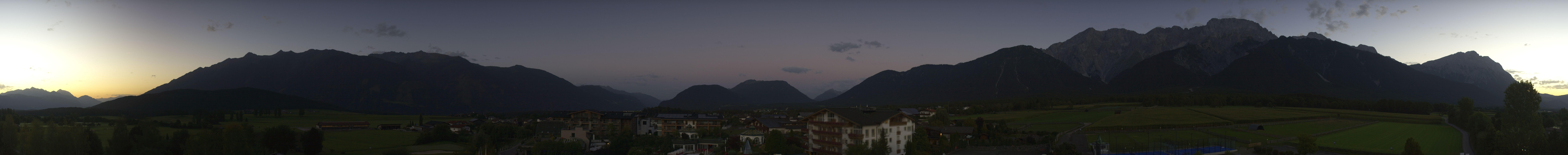 Archiv Foto Webcam Alpenresort Schwarz: Mieminger Plateau