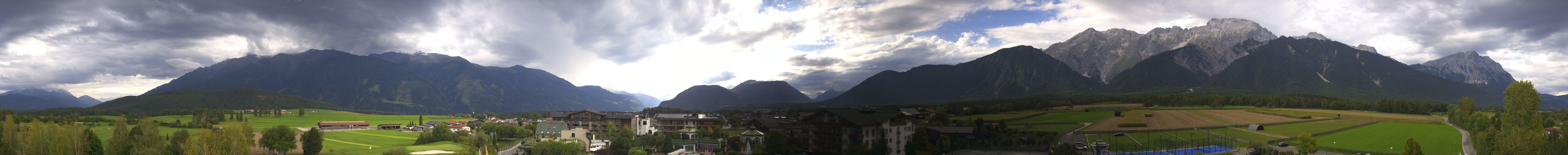 Archived image Webcam Alpenresort Schwarz at Mieming Plateau