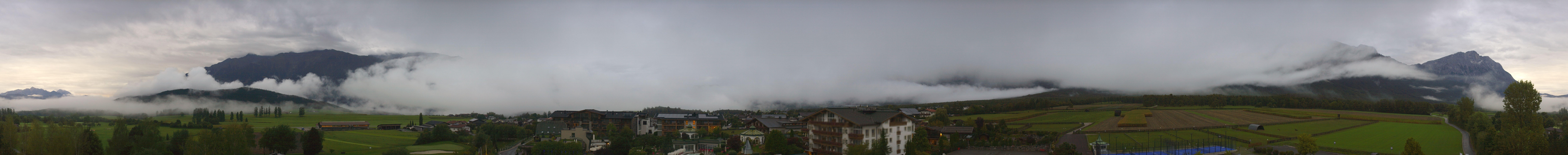 Archiv Foto Webcam Alpenresort Schwarz: Mieminger Plateau