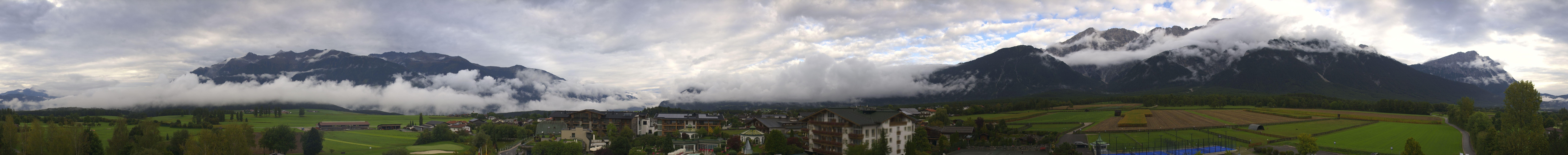 Archiv Foto Webcam Alpenresort Schwarz: Mieminger Plateau