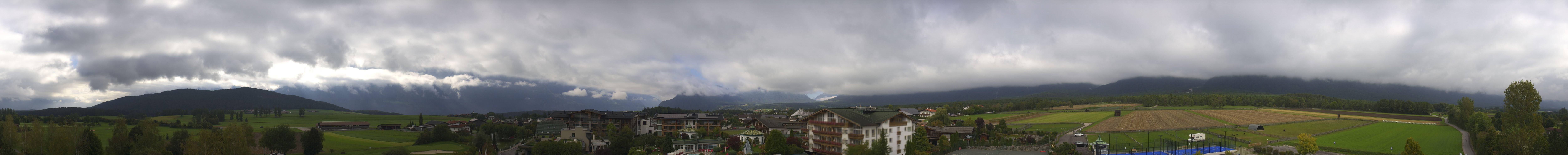Archiv Foto Webcam Alpenresort Schwarz: Mieminger Plateau