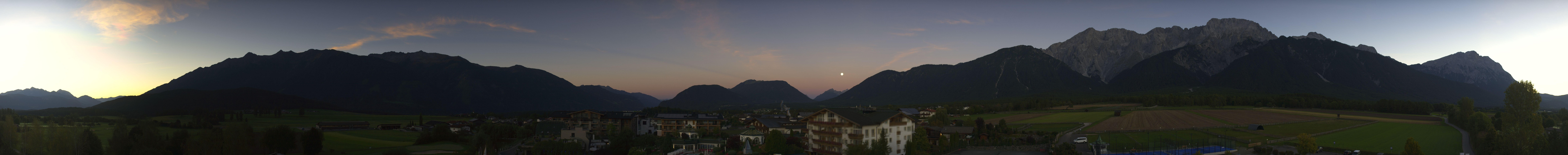 Archiv Foto Webcam Alpenresort Schwarz: Mieminger Plateau