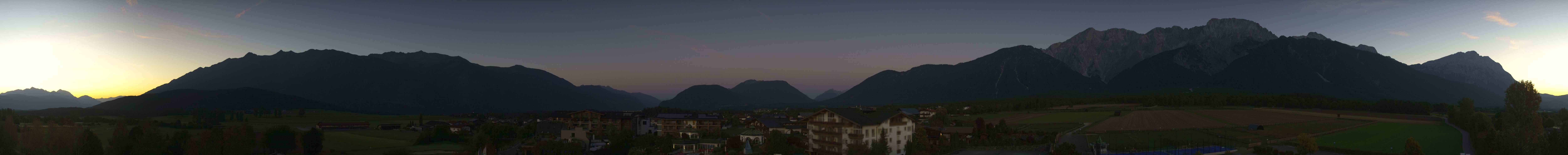 Archiv Foto Webcam Alpenresort Schwarz: Mieminger Plateau