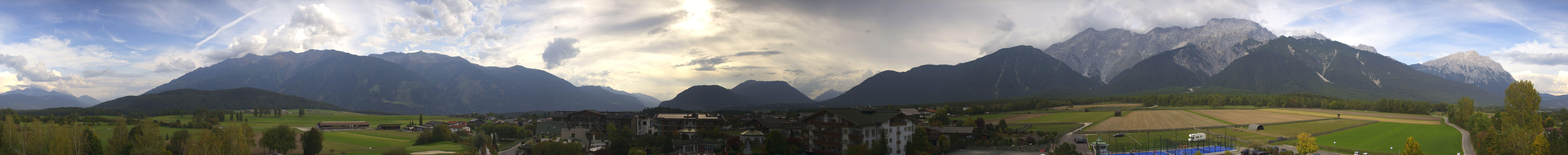 Archived image Webcam Alpenresort Schwarz at Mieming Plateau