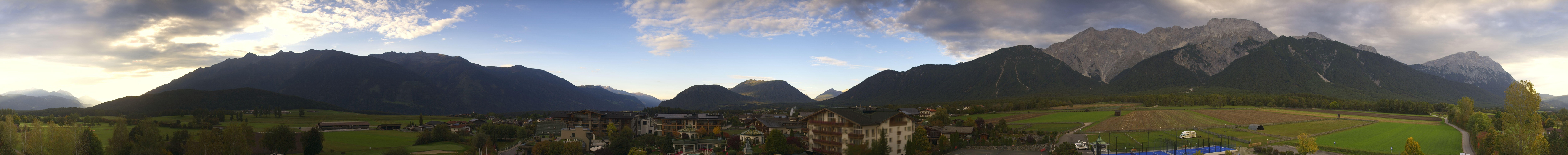 Archived image Webcam Alpenresort Schwarz at Mieming Plateau