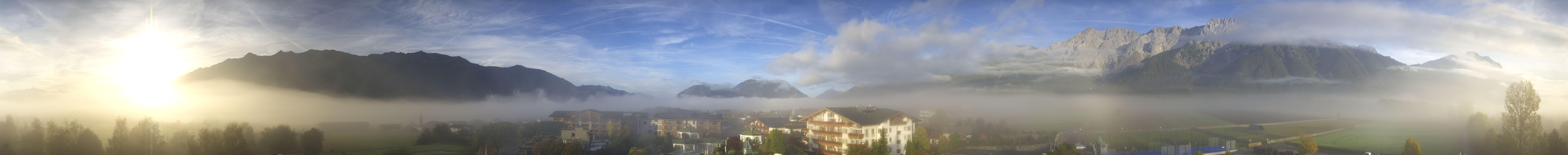Archived image Webcam Alpenresort Schwarz at Mieming Plateau