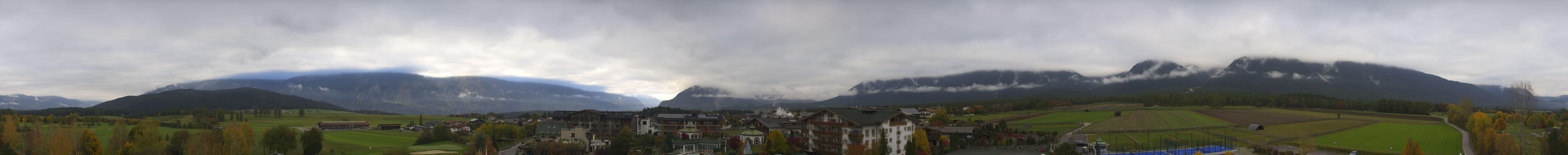 Archiv Foto Webcam Alpenresort Schwarz: Mieminger Plateau