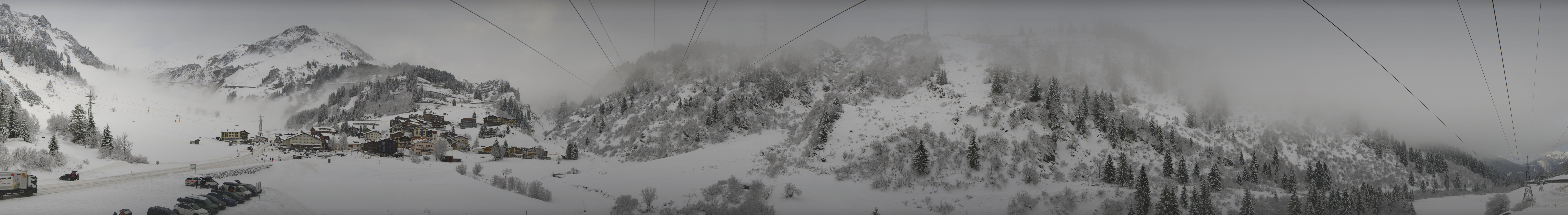 Archived image Webcam Ski Arlberg: Town of Stuben