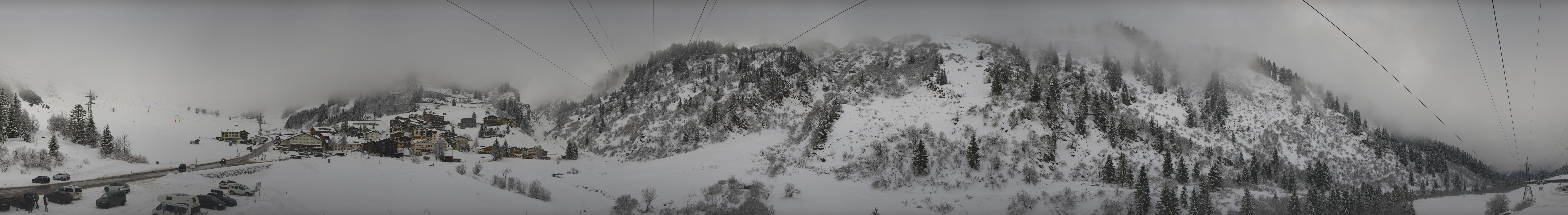Archiv Foto Webcam Ski Arlberg: Stuben Ortsblick