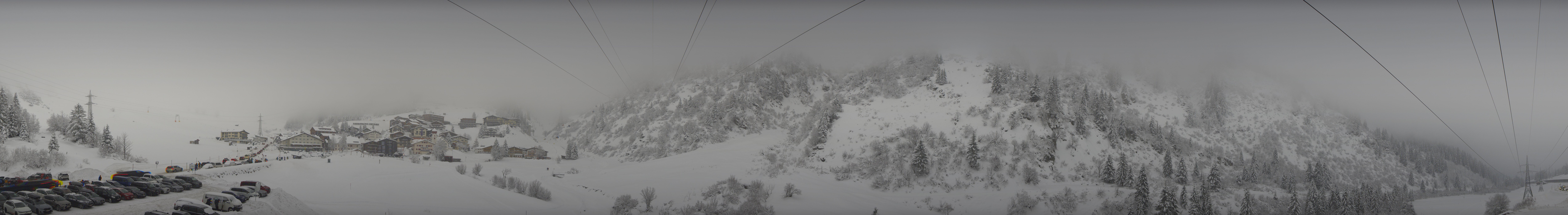 Archived image Webcam Ski Arlberg: Town of Stuben