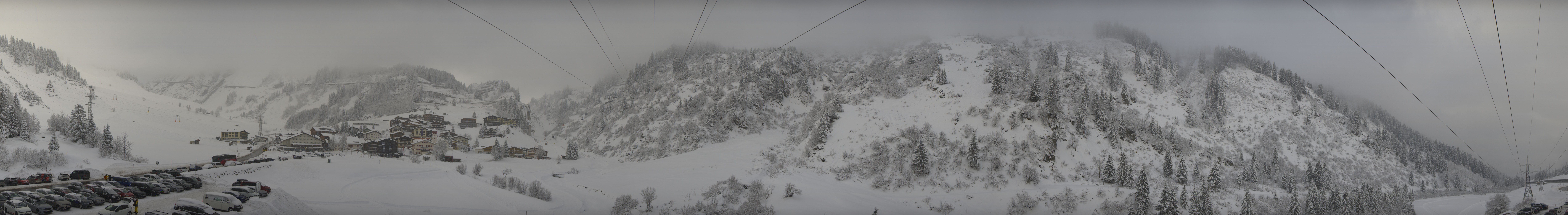 Archived image Webcam Ski Arlberg: Town of Stuben