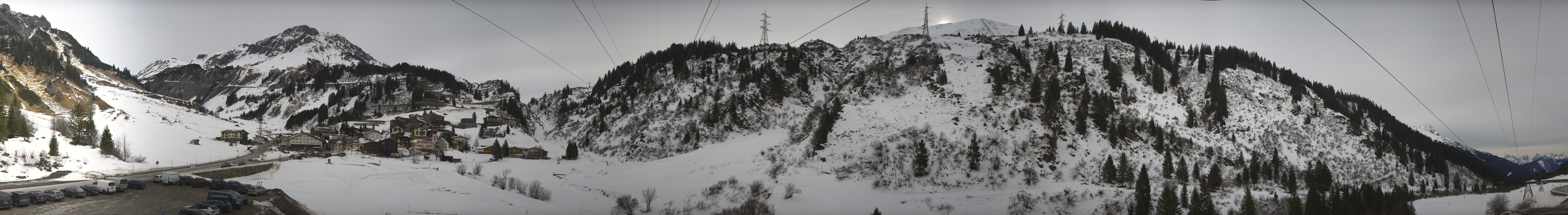 Archived image Webcam Ski Arlberg: Town of Stuben