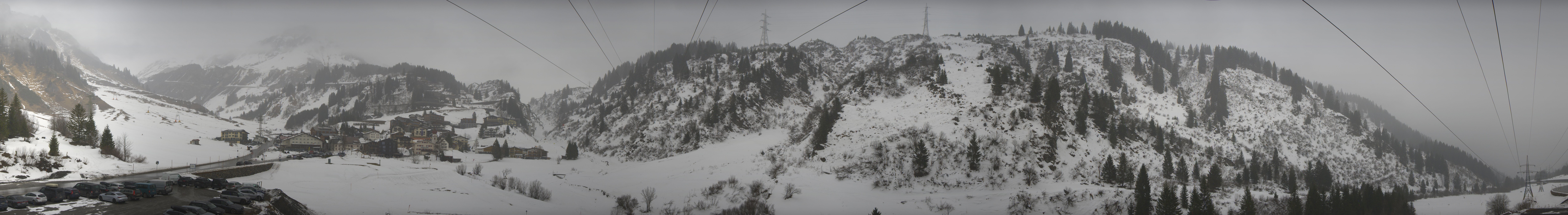 Archiv Foto Webcam Ski Arlberg: Stuben Ortsblick