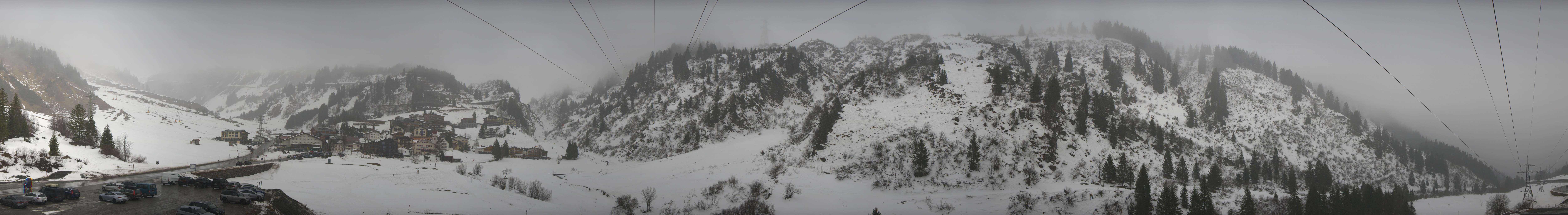 Archiv Foto Webcam Ski Arlberg: Stuben Ortsblick