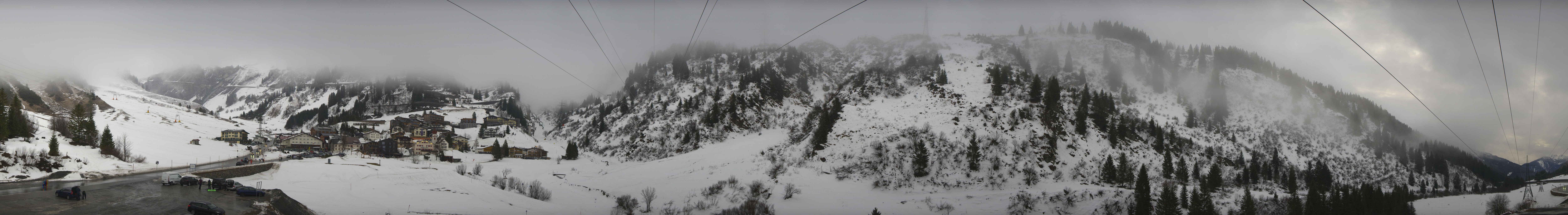 Archived image Webcam Ski Arlberg: Town of Stuben