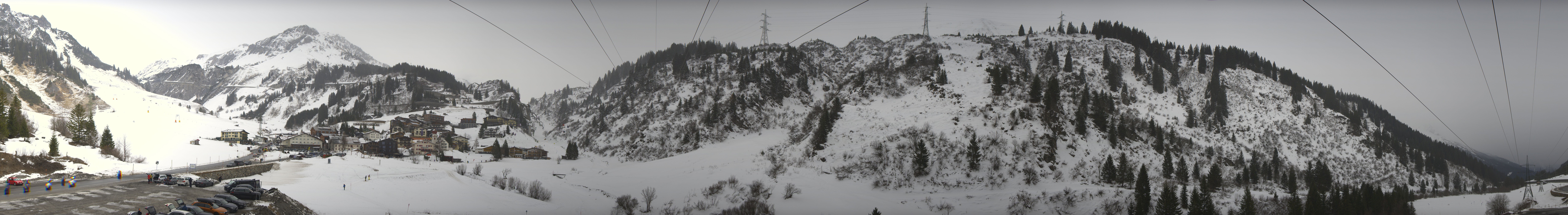 Archiv Foto Webcam Ski Arlberg: Stuben Ortsblick