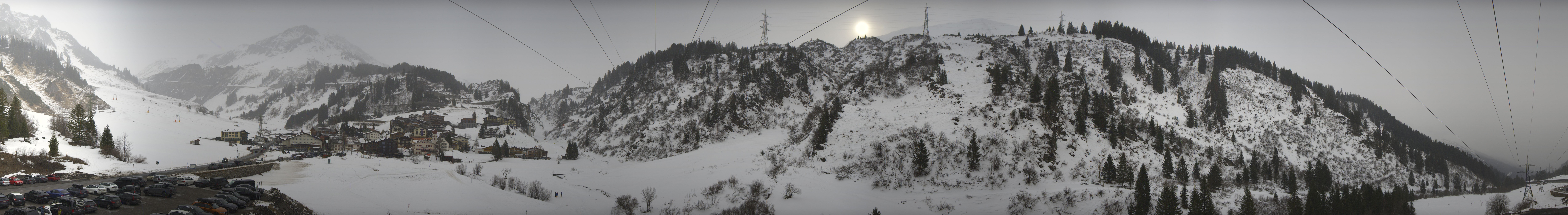 Archiv Foto Webcam Ski Arlberg: Stuben Ortsblick
