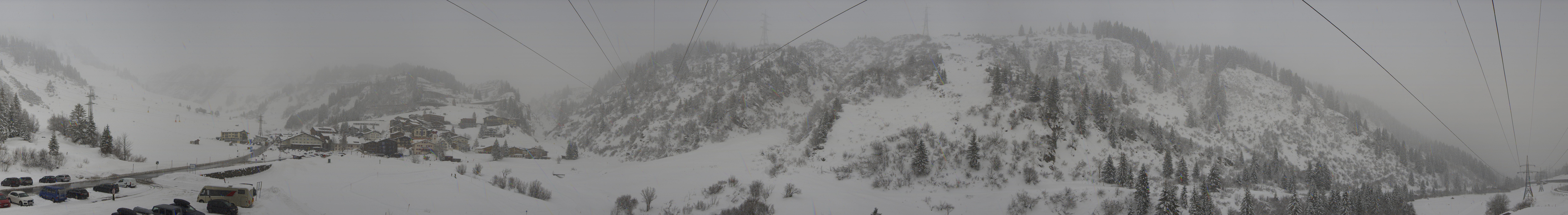 Archiv Foto Webcam Ski Arlberg: Stuben Ortsblick