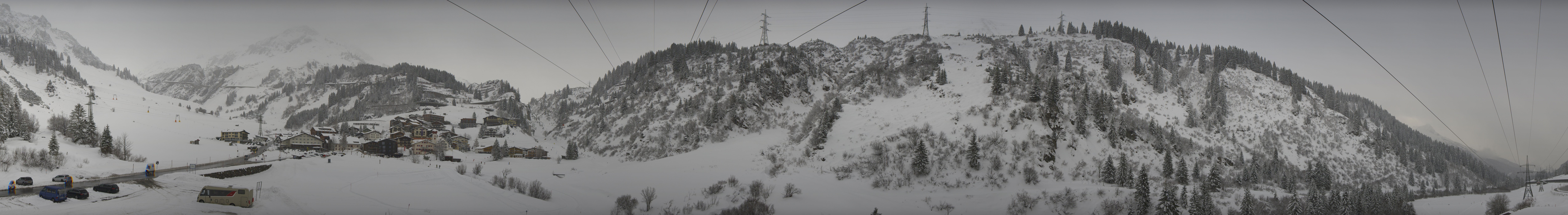 Archiv Foto Webcam Ski Arlberg: Stuben Ortsblick