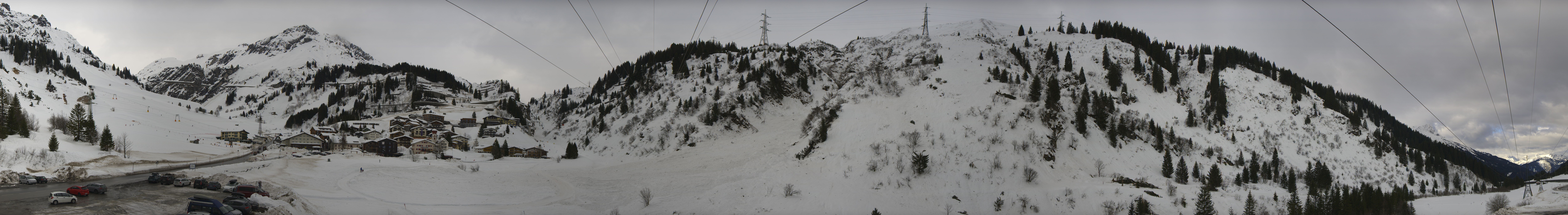 Archived image Webcam Ski Arlberg: Town of Stuben