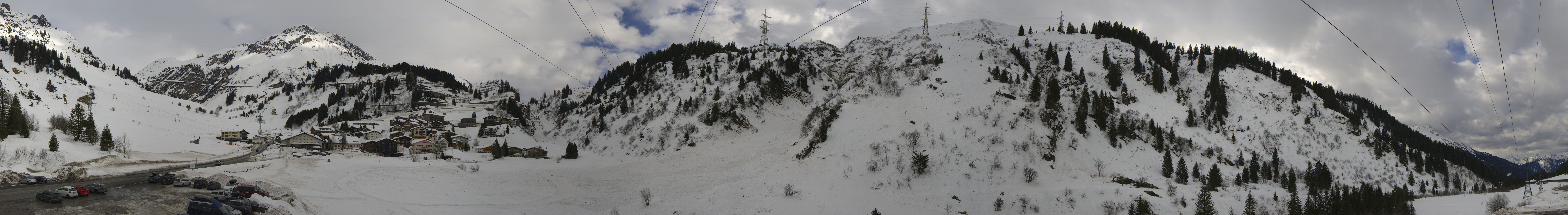 Archived image Webcam Ski Arlberg: Town of Stuben