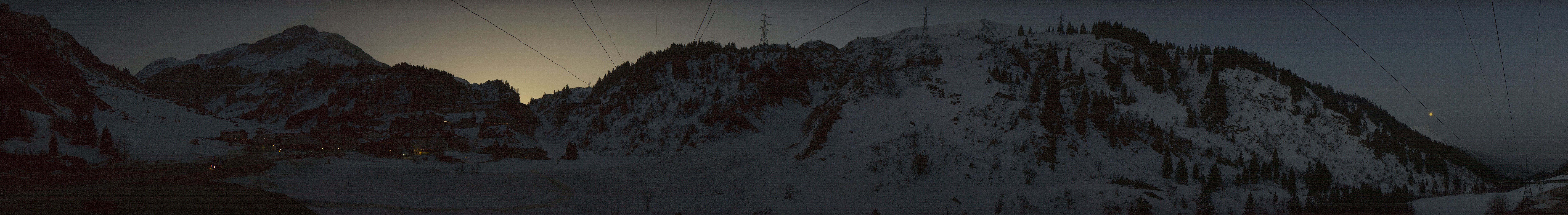 Archiv Foto Webcam Ski Arlberg: Stuben Ortsblick