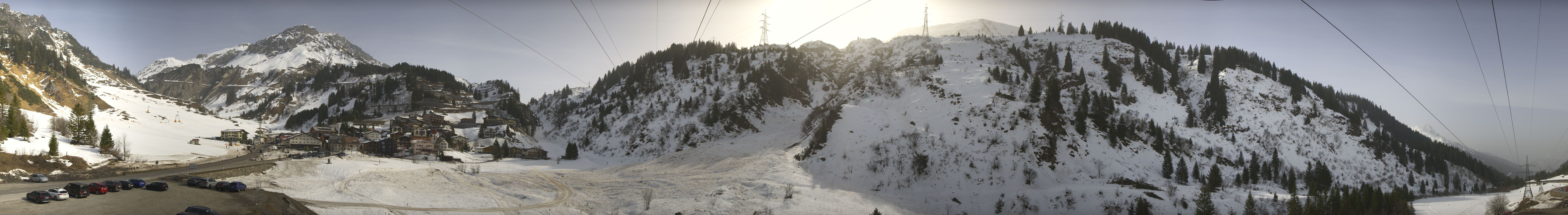 Archiv Foto Webcam Ski Arlberg: Stuben Ortsblick