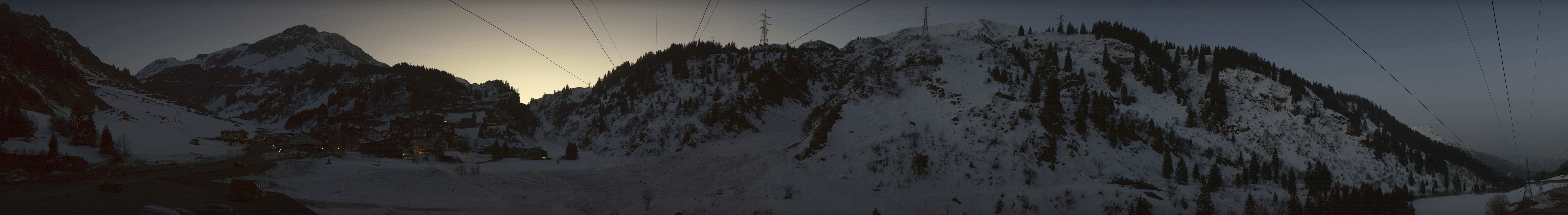 Archiv Foto Webcam Ski Arlberg: Stuben Ortsblick