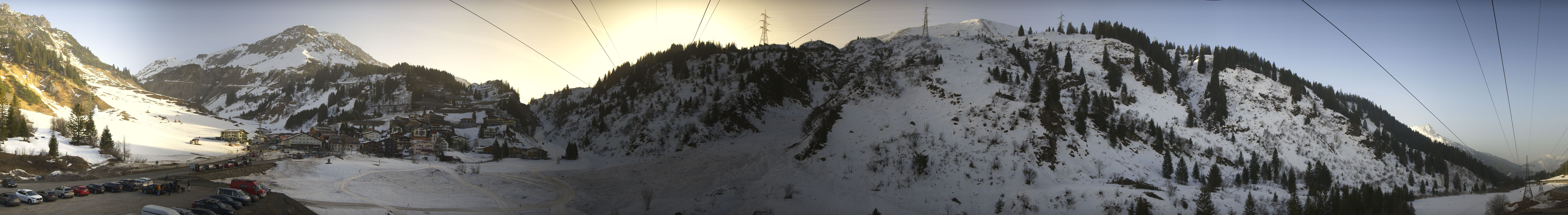 Archiv Foto Webcam Ski Arlberg: Stuben Ortsblick