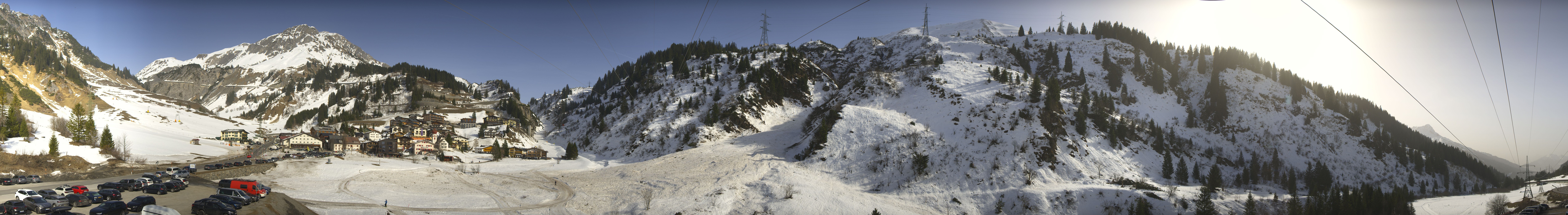 Archiv Foto Webcam Ski Arlberg: Stuben Ortsblick
