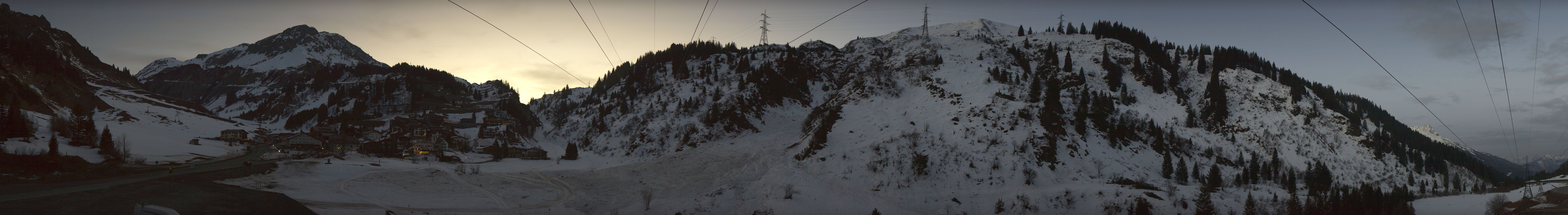 Archiv Foto Webcam Ski Arlberg: Stuben Ortsblick