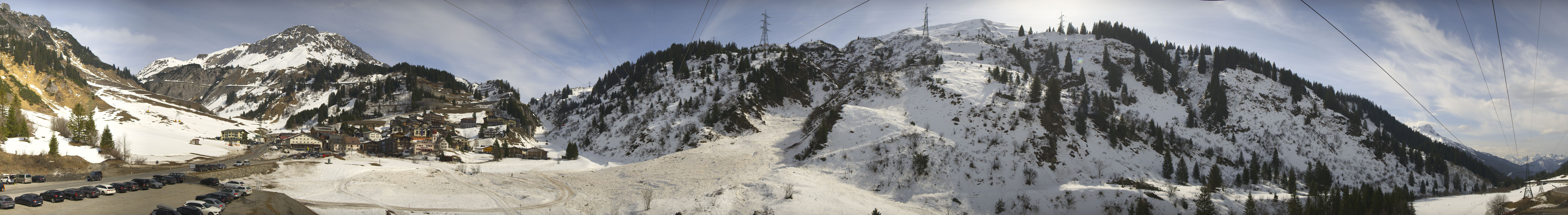 Archiv Foto Webcam Ski Arlberg: Stuben Ortsblick