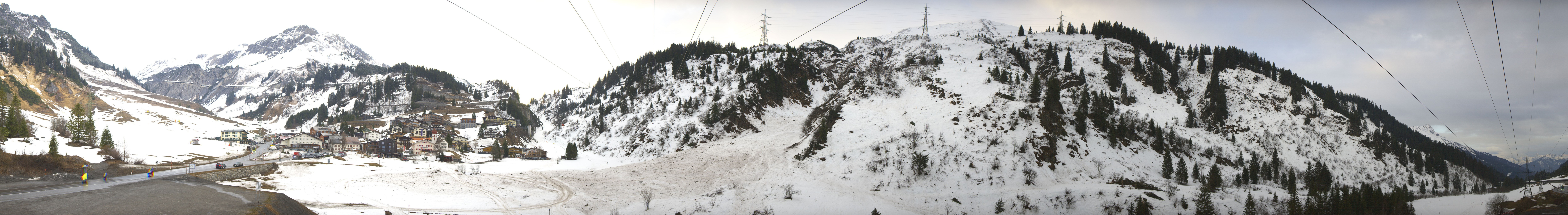 Archiv Foto Webcam Ski Arlberg: Stuben Ortsblick