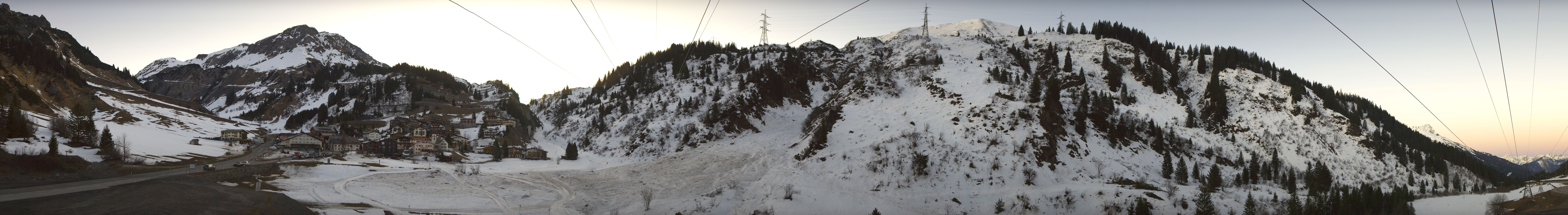 Archiv Foto Webcam Ski Arlberg: Stuben Ortsblick