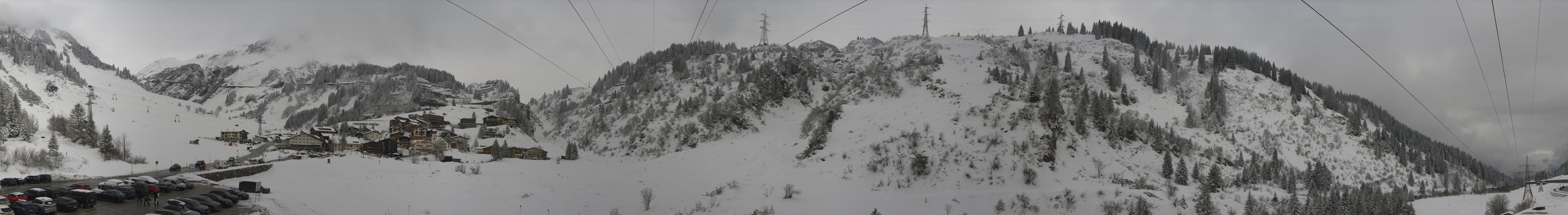 Archiv Foto Webcam Ski Arlberg: Stuben Ortsblick